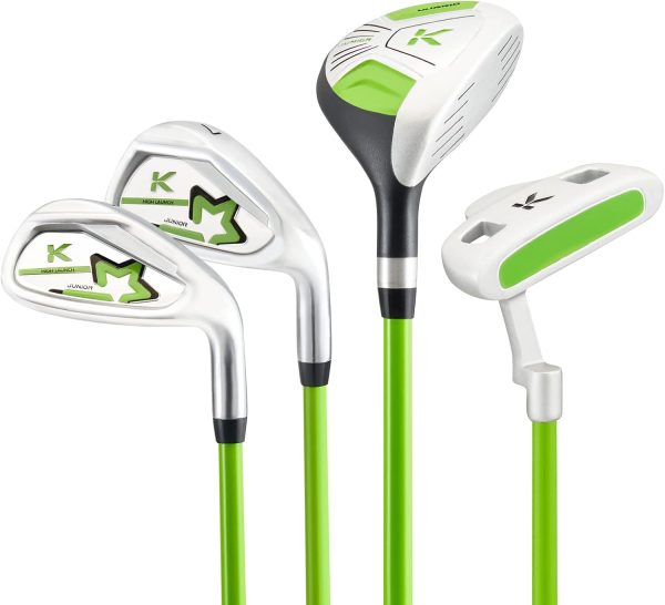 KVV Junior Complete Golf Club Set for Kids/Children Right Hand, Includes - Image 2
