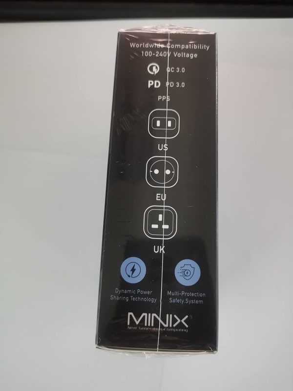 MINIX NEO P3 100W Turbo 4-Ports GaN Wall Charger, 3 x USB-C Port Fast - Image 11