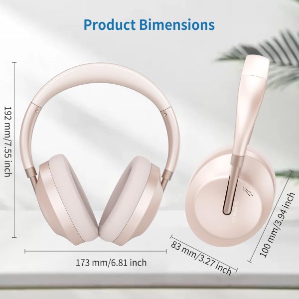 Wireless Bluetooth Headphones Active Noise Cancelling Over-Ear Headphones - Image 8