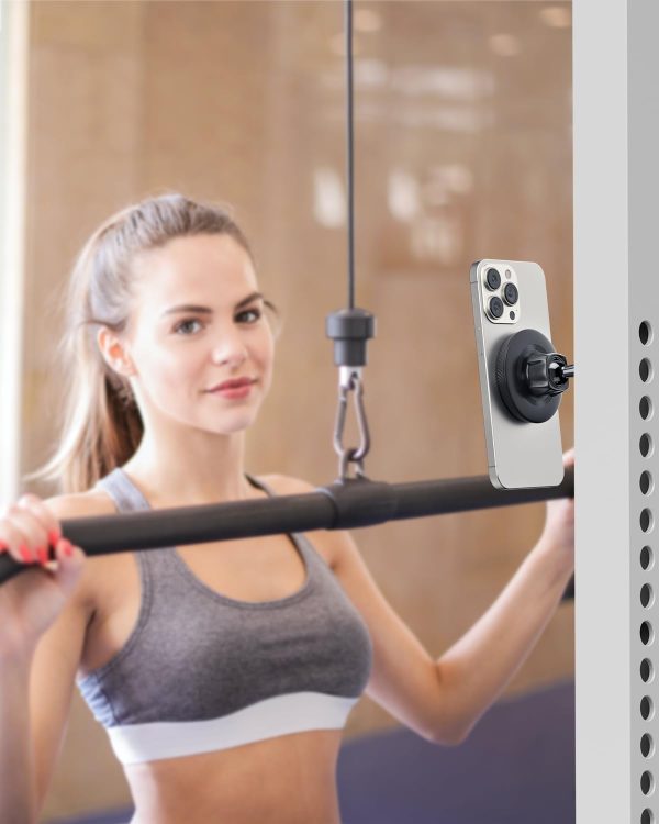 APPS2Car Gym Magnetic Phone Holder for Magsafe - 360 Adjustable, Dual - Image 7