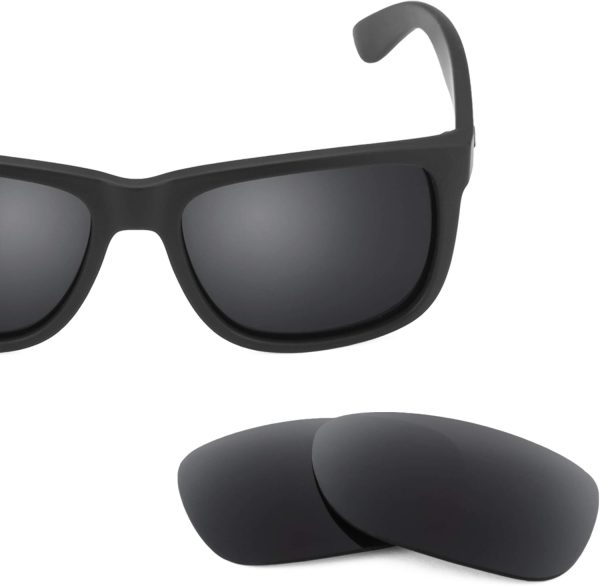 Revant Replacement Lenses for Ray-Ban Justin RB4165 54mm sunglasses, - Image 2
