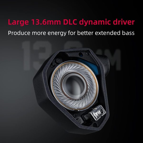 FIIO FH7S in-Ear Earphones High-Performance 1DD+4BA Hybrid Technology IEM - Image 3