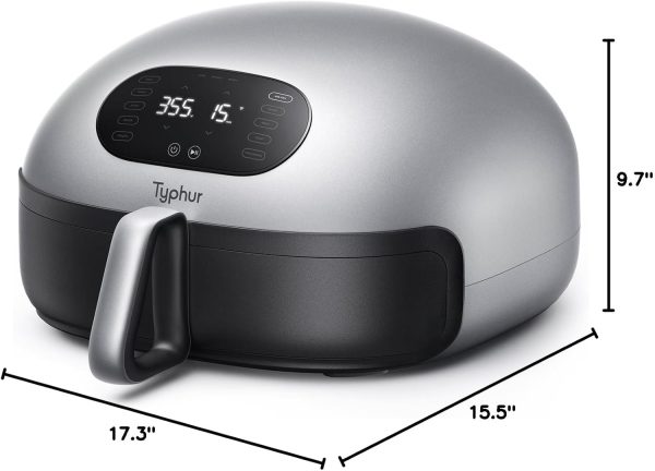 Dome Air Fryer, No.1 Cooking Speed Large Air Fryer with Superior Airflow, - Image 8