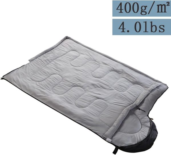 FARLAND Sleeping Bags 20℉ for Adults Teens Kids with Compression Sack - Image 4