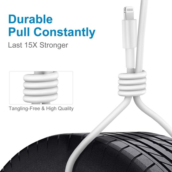 iPhone Charger Fast Charging 6ft Cord【Apple Certified】 USB C to Lightning C - Image 5