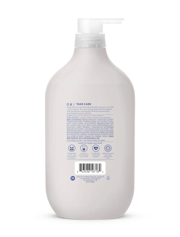 Method Body Wash, Simply Nourish, Paraben and Phthalate Free, Biodegradable - Image 2