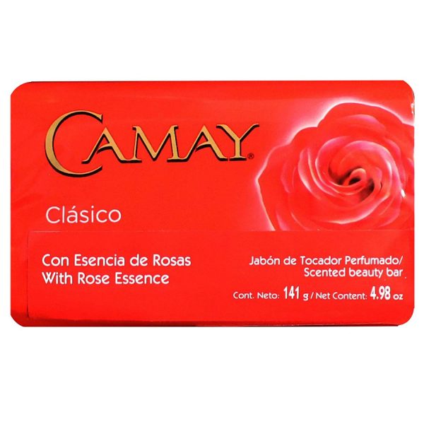 Camay Classic Bar Soap, Rose Essence, 6-Pack of 98 Oz Each Soap, 6 Bar - Image 2
