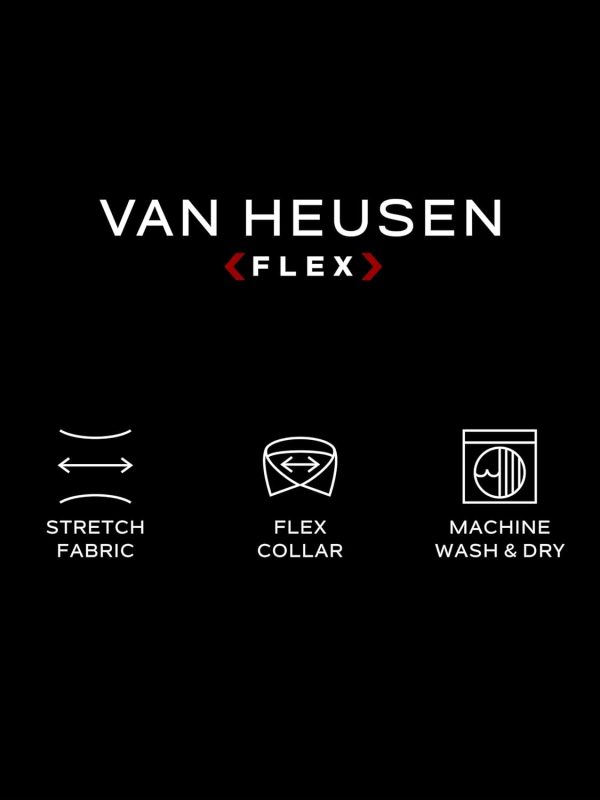 Van Heusen Men's Big and Tall Flex Collar Stretch Dress Shirt - Image 4