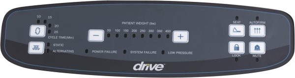 Drive Medical 14029 Med-Aire Low Air Loss Mattress Replacement System with - Image 3