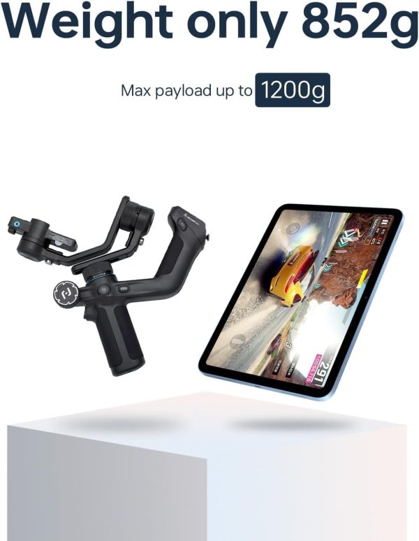 FeiyuTech SCORP Mini 2 Kit Camera Stabilizer with AI Tracker/Fill Light,All - Image 8