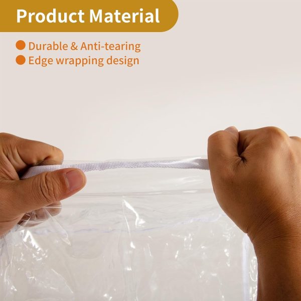 Ice Maker Cover,PVC Ice Machine Dustproof Cover,Waterproof Shield for - Image 6
