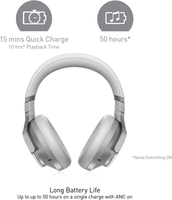 Technics Wireless Noise Cancelling Headphones, 50 Hours Battery Life, - Image 7