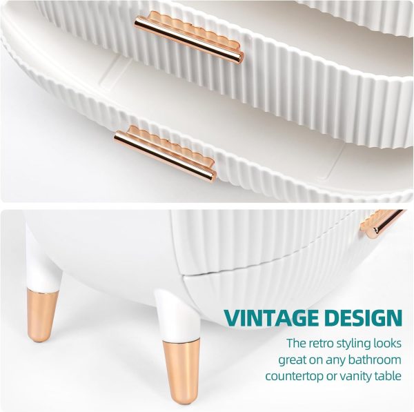 Makeup organizer for vanity Skincare Organizer for Bathroom Countertop - Image 3