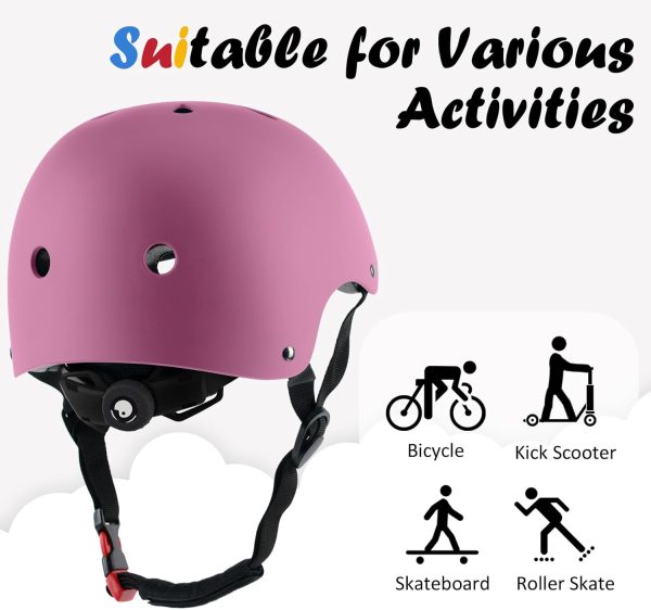 Kids Bike Helmet, Adjustable and Multi-Sport, from Toddler to Youth, 3 - Image 4