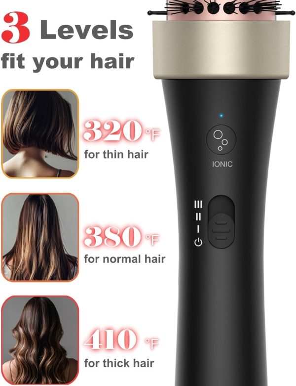 Ionic Thermal Brush Blowout Hot Brush 1.5 Inch Heat Hair Curling Brush 30s - Image 5
