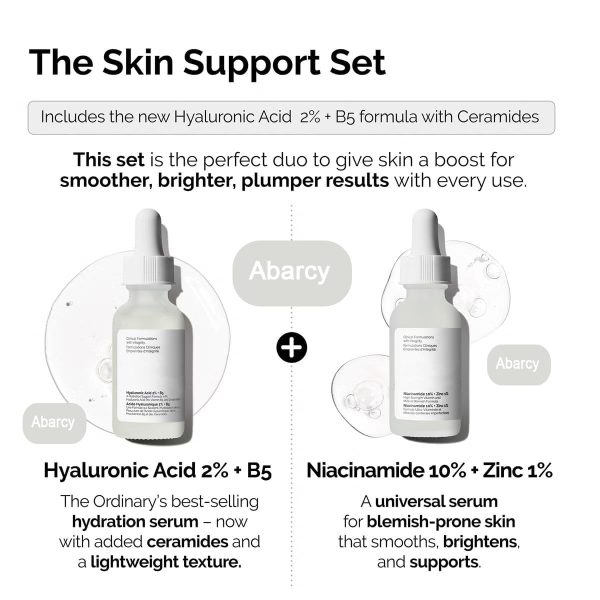 Bundle Face Care Set Facial Treatment: Hyaluronic Acid with 2% + Vitamin B5 - Image 4