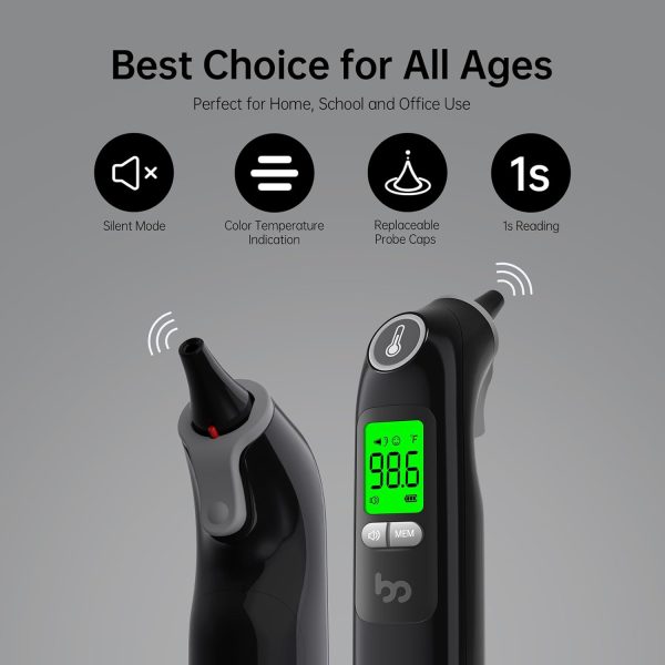 Ear Thermometer, Highly Accurate Ear Thermometer for Kids, Adults and - Image 4