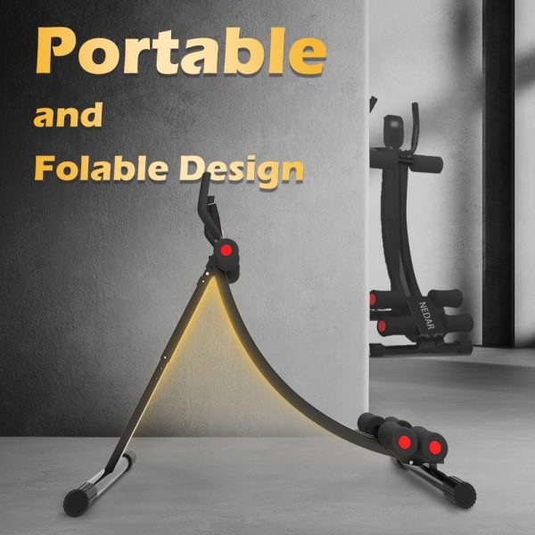 Foldable Core Abdominal Trainers AB Workout Machine Home Gym Strength - Image 6