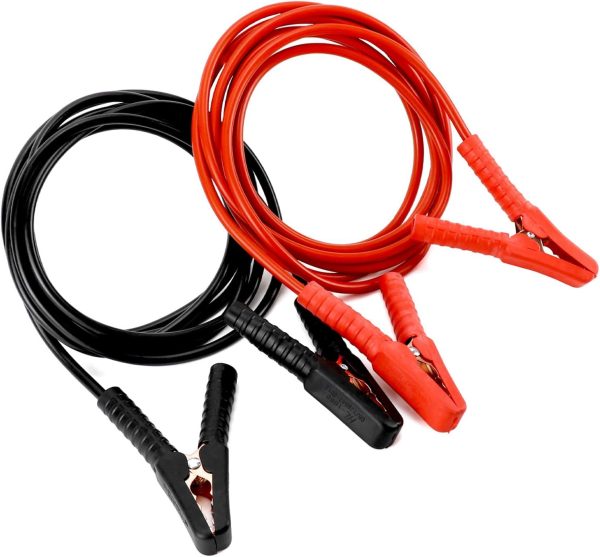 QWORK Heavy-Duty Jump Starter Cables 13ft 2000A Peak Current - Automotive - Image 2