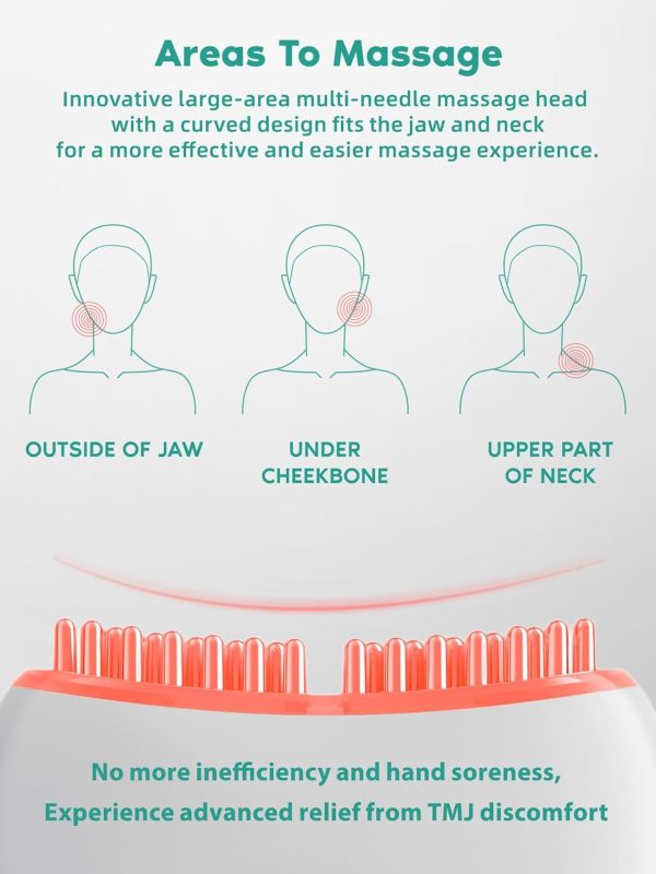 SandoKare TMJ Relief Products Jaw, TMJ Relief Massager, Vibration and - Image 5