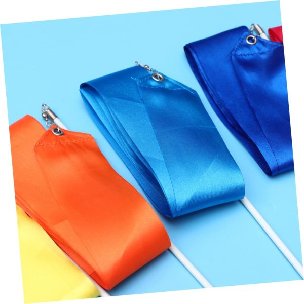 12pcs Rhythmic Ribbon Rhythm Gymnastics Ribbon Gymnastics Equipment for - Image 3
