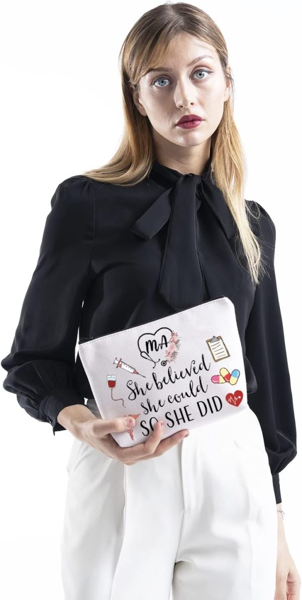 TSOTMO MA Medical Assistant Gift She Believed She Could So She Did MA Nurse - Image 4