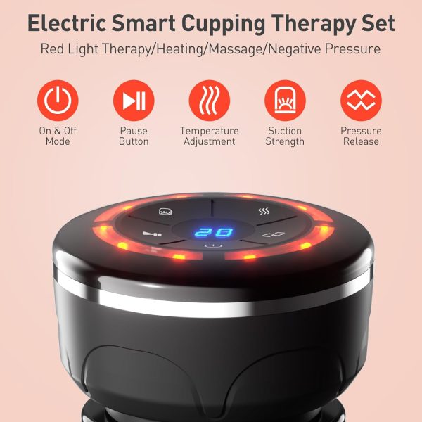 UBALANCE Smart Cupping Therapy Set - Cellulite Massager with 6 Massage - Image 6
