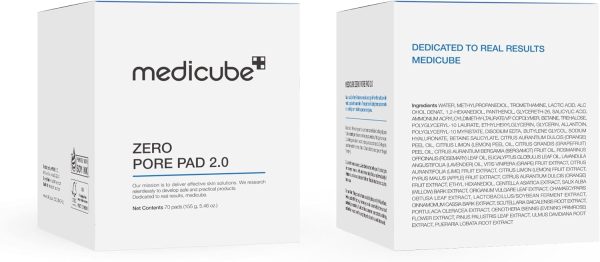 Medicube Zero Pore Pads 2.0, Dual-Textured Facial Toner Pads for - Image 8