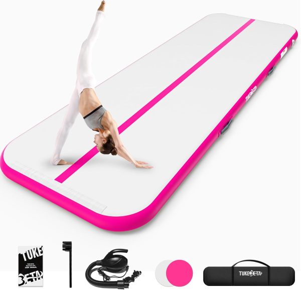 Air Track Tumbling Mat, 13ft 10ft Inflatable Gymnastics Mat with Electric - Image 9