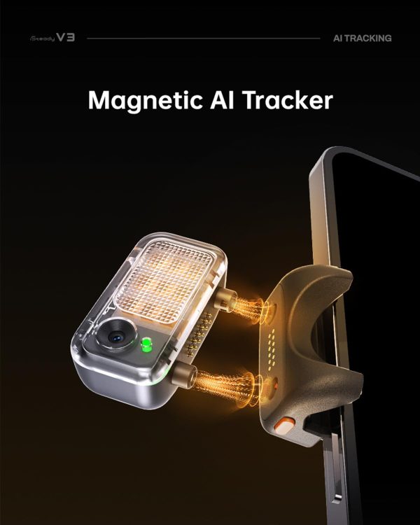hohem iSteady V3 Gimbal Stabilizer for Smartphone Support Magnetic AI - Image 4