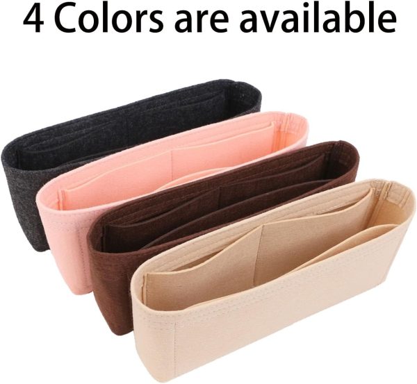 Chispee Softened Felt Purse Organizer Insert for Tote, Baguette, Longchamp - Image 7