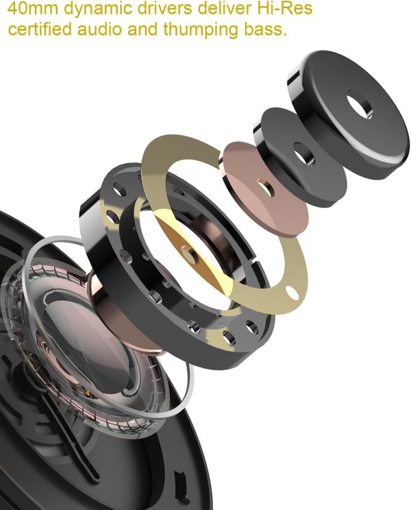 Hybrid Active Noise Cancelling Headphones, Bluetooth 5.4 - Image 6