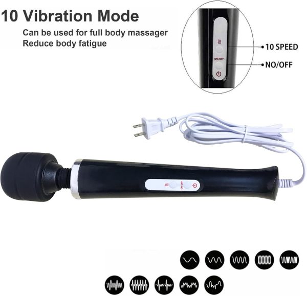 Power Massager Vibrating Big Tool Electric Foot Neck Back Hand Leg Arm - Image 4
