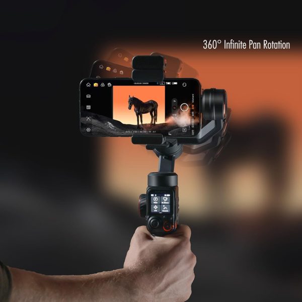 Hohem iSteady M7 AI Tracking Smartphone Gimbal 3-Axis Phone Stabilizer with - Image 6