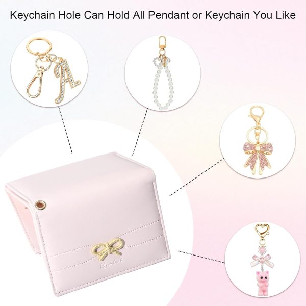 Sunwel Fashion Wallets Girls Cute Coquette Bow Small Wallet Aesthetic Card - Image 4