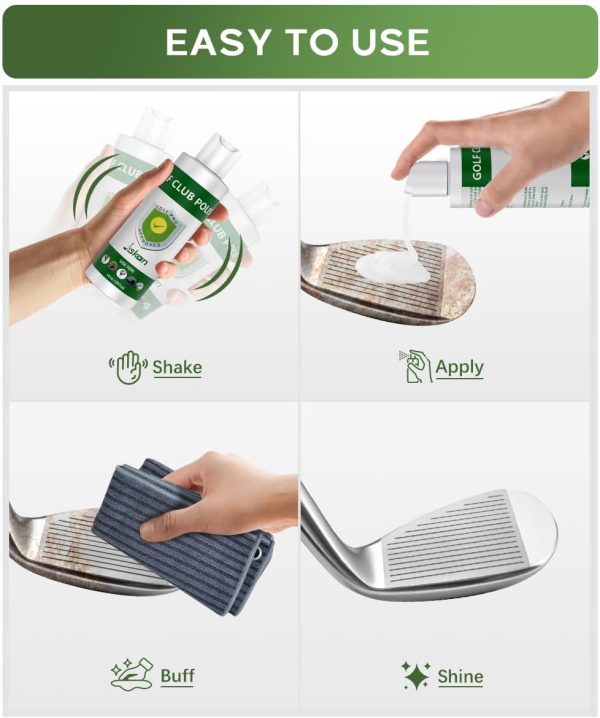 Pro Golf Club Polish, Golf Club Cleaner, Golf Club Scratch Remover Golf - Image 5