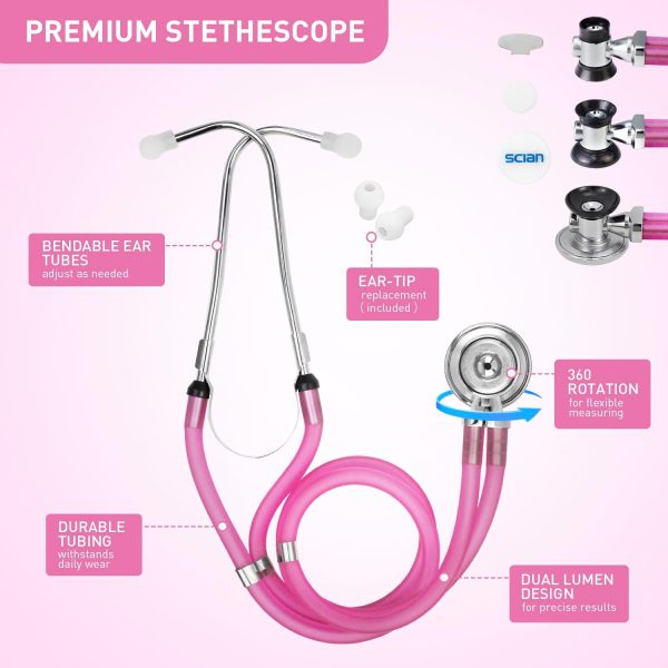 Scian 13 Pcs Stethoscope Case Kits, Supplies Inclued, Perfect Nurse Gift - Image 5