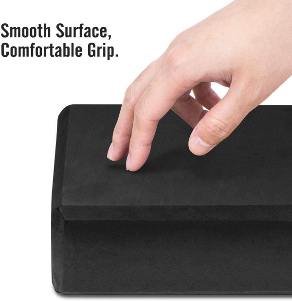Gaiam Yoga Block - Supportive Latex-Free Eva Foam - Soft Non-Slip Surface - Image 3