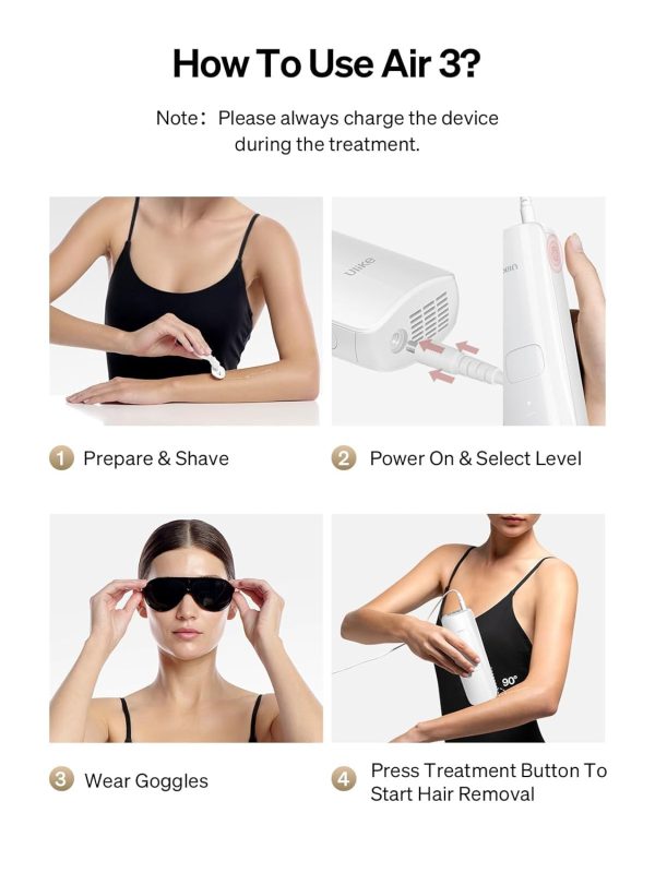 Ulike Laser Hair Removal for Women and Men, Air 3 Ice-Cooling IPL Hair - Image 8
