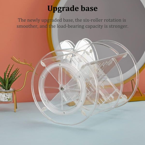Argox 360° Rotating Makeup Organizer, Skincare Storage Box, Cosmetic - Image 7