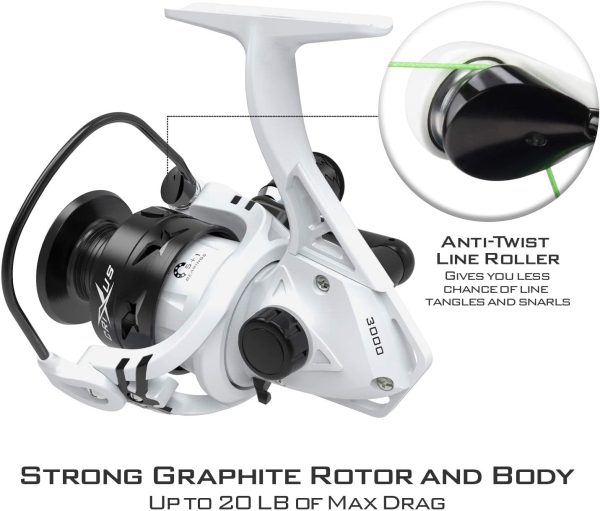 KastKing Crixus Fishing Rod and Reel Combo, Baitcasting Combo, IM6 Graphite - Image 4