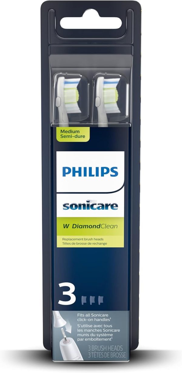 Philips Sonicare Genuine W DiamondClean Replacement Toothbrush Heads, 3 - Image 11
