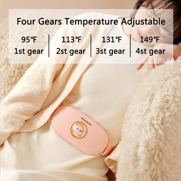 Heating Pad for Period Cramps, Portable Cordless Electric Belt Pain Relief - Image 5
