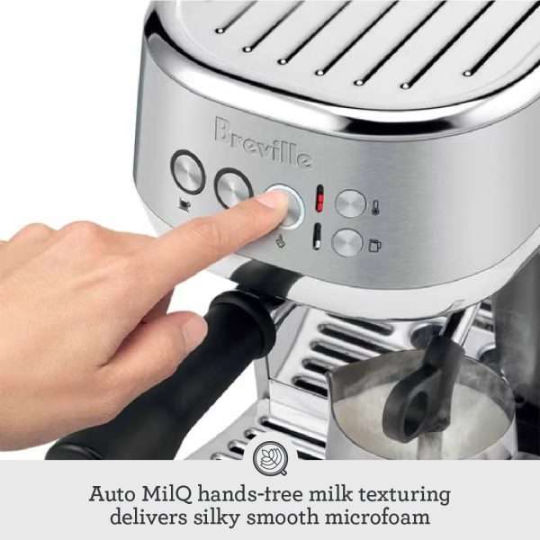 Breville Bambino Plus Espresso Machine BES500BSS, Brushed Stainless Steel - Image 5