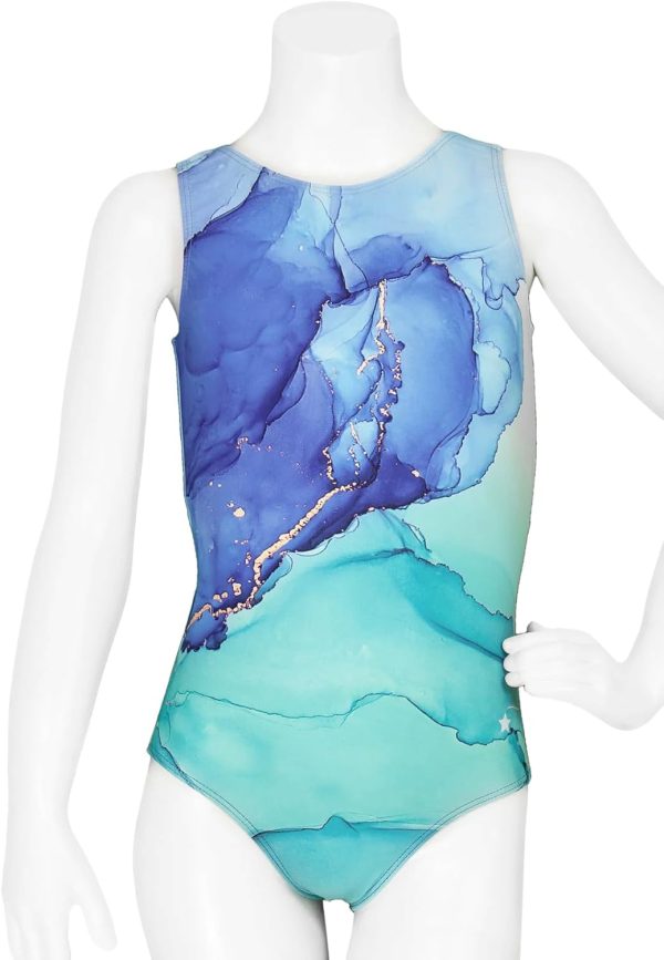 Destira Split-Back Gymnastics Leotards For Girls, Super Soft, Matching - Image 4