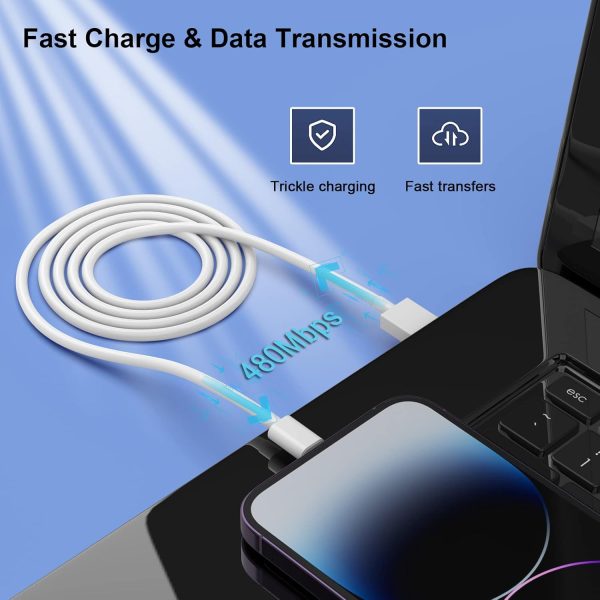 6Pack(3/3/6/6/6/9 FT) Original [Apple MFi Certified] iPhone Charger Fast - Image 5