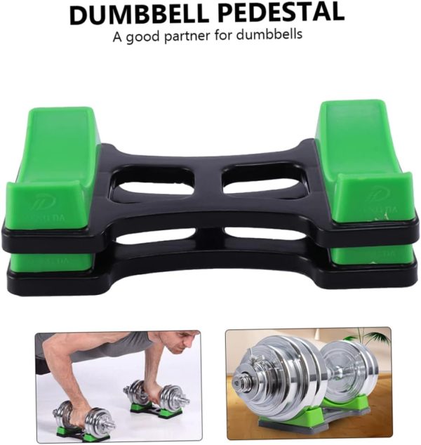 Dumbbell Rack Shelves Hooks Cube Holder Gym Storage Rack Weight Pool Lid - Image 9
