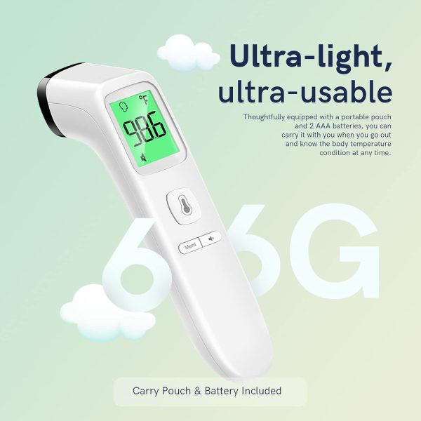 No-Touch Thermometer for Adults and Kids, Fast Accurate Digital Thermometer - Image 7