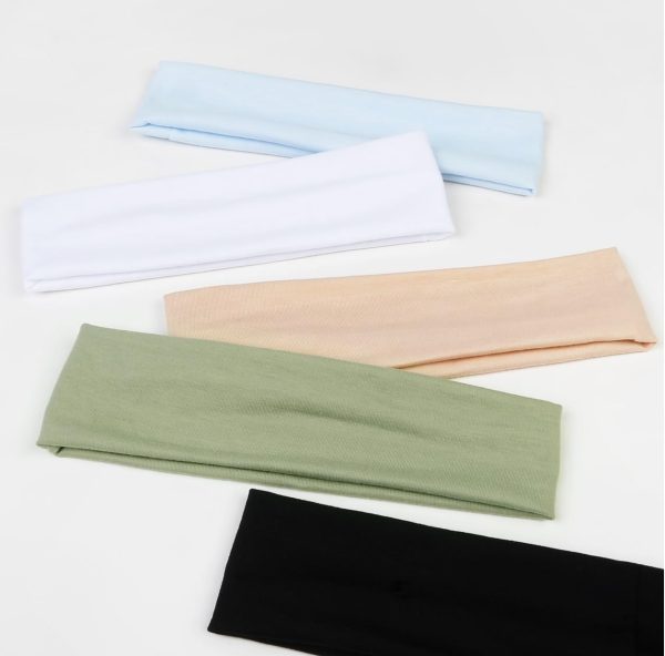 TERSE Headbands for Women's Short Hair - Non-Slip Elastic Sweat Hairbands, - Image 3
