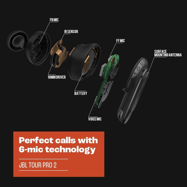 JBL Tour Pro 2 - True Wireless Noise Cancelling Earbuds with Smart Charging - Image 5